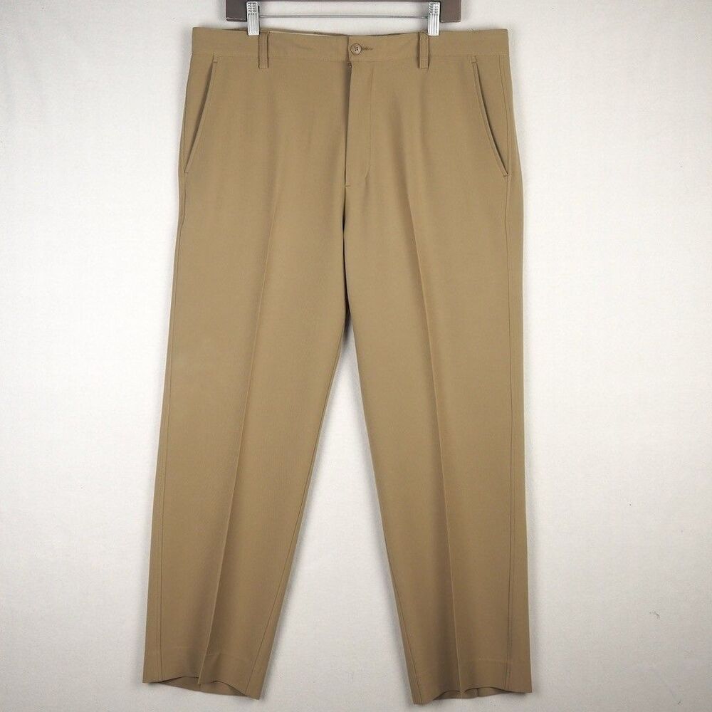 FootJoy Pro Tour Performance Golf Pants Mens 36x29 Dark Khaki Fit Stretch Chino